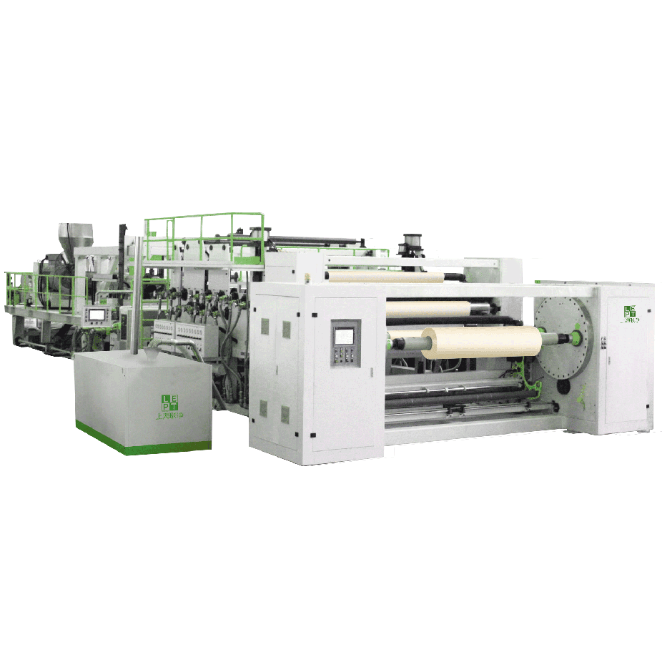 LCP casting bi-orented film production line