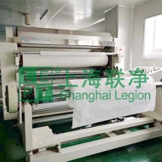 上海联净-无纺布面料复合压花机