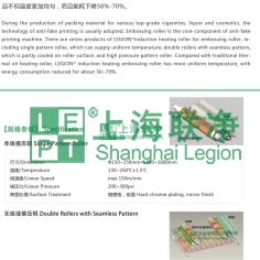 上海联净-无版缝电磁模压辊